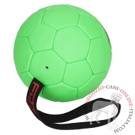 Palla verde "Air Toy" per giochi con cane, 15 cm di diametro