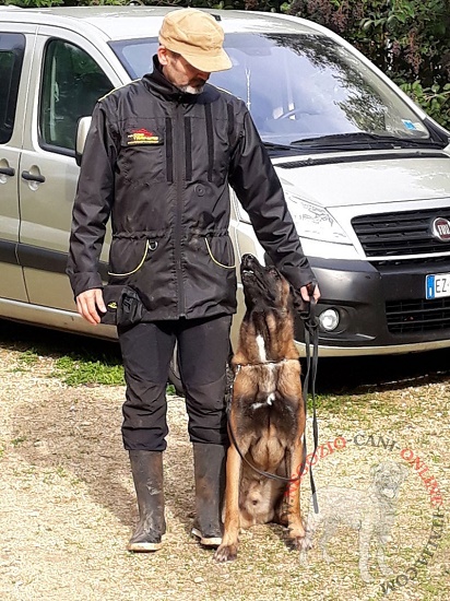 Universale giacca protettiva per
lavoro con cani