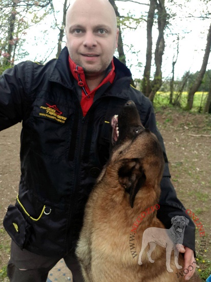 Universale giacca protettiva per
lavoro con cani