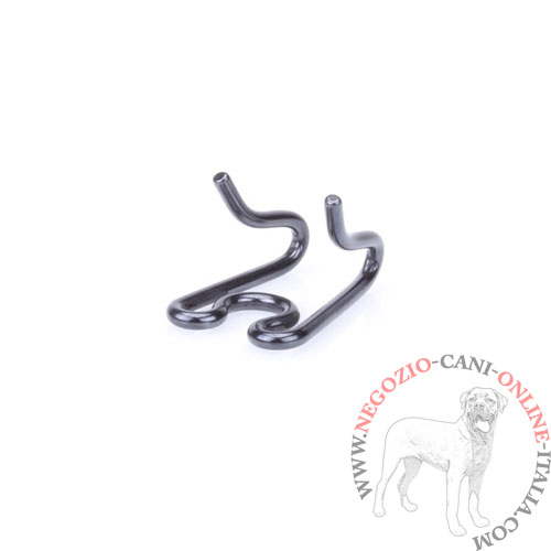 Maglia aggiuntiva, acciaio inox annerito, Herm Sprenger, 4 mm