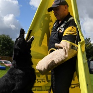 Manica per la preparazione a Schutzhund con fodera