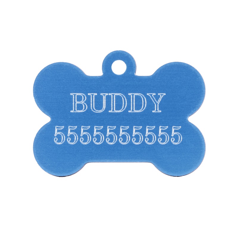 Medaglietta a forma di osso "Identification badge" per cane - Clicca l'immagine per chiudere
