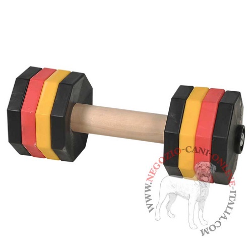 Manubrio con dischi multicolore "Easy Lifting" per cane, 2 kg - Clicca l'immagine per chiudere