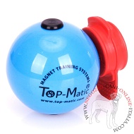 Palla "Technic-Ball" SOFT blu con clip magnetica rossa