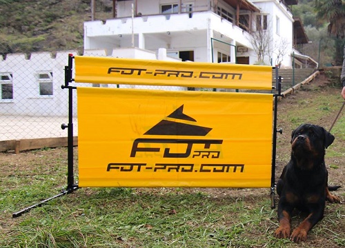 Salto per Schutzhund con la barra girevole